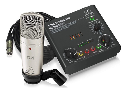 Kit Grabacion Behringer Voice Studio Mic500 + Condenser