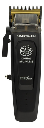 Set Clipper Trimmer Shaver Mrdpro Barber Smartbrain Negro Cs