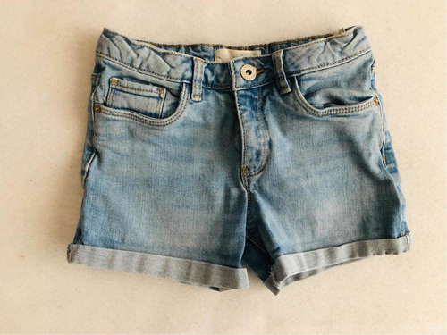 Shorts De Mezclilla Zara Niña 8 Años Originales