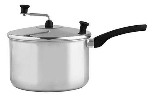 Sartén para palomitas de aluminio pulido litografiado, 3,6 l, Panelux