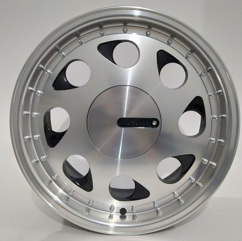 Rodas Vw Pingo Wolfsburg Aro 15x7 4x100 (jogo) + Bicos Cor Preto Com Diamantado