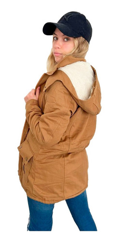 Imagen 4 de 10 de Parka Keru Camel