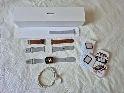 Apple Watch Series 3 38mm - Silver - Aluminium | Parcelamento sem