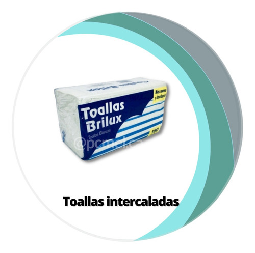 Toallas Intercaladas Blancas