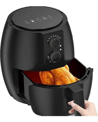 Freidora Sin Aceite Olla Air Fryer 4.5 L Cero Grasas Comida 