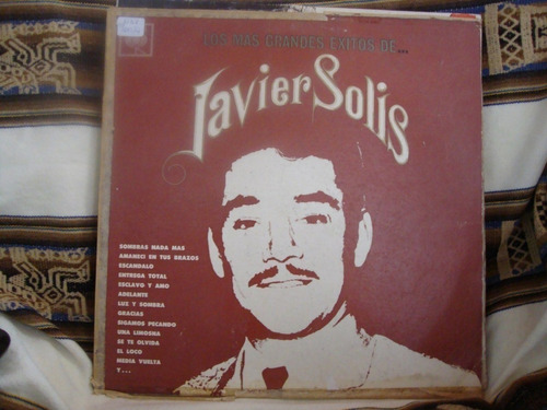 Vinilo Javier Solis Los Mas Grandes Exitos V M2