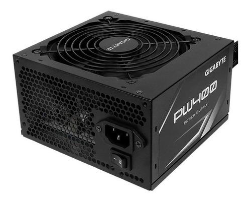 Fonte de alimentação para PC Giga-Byte Technology PW400 400W  preta 100V/240V