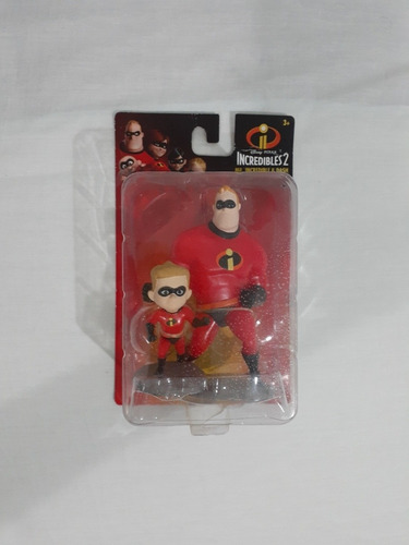 Figuras Increíbles 2 Incredibles Disney Mr. Incredible Dash (Usado)
