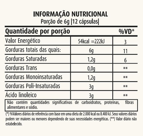 Lecitina De Soja 500mg (60 Caps) - Padrão: Único Natural