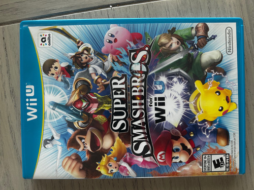 Super Smash Bros Wii U Nintendo Físico (Reacondicionado)