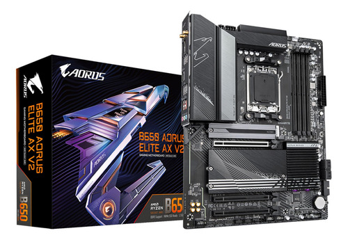 Mother Gigabyte B650 Aorus Elite Ax V2 Am5 Amd Ryzen       