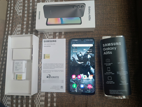 Samsung Galaxy A05s - 128gb, 6gb Ram, Snapdragon Preto (Usado)