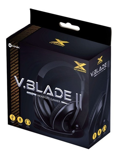Imagem 2 de 6 de Headset Vx Gaming V Blade Ii Usb C/ Microfone C/ Nf-e