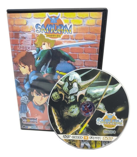 Dvd Genesis Climber Mospeada Dublado + Samurai Warriors Dual