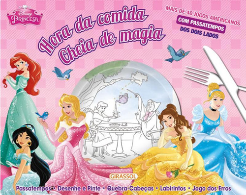Livro Disney - Hora Da Comida - Cheia De Magia