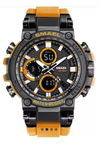 Relógio G-shock Smael Caixa Em Aço Militar