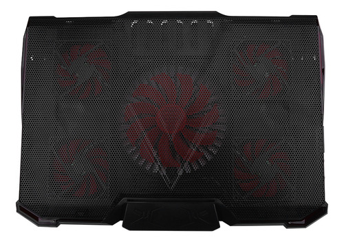 Resfriador De Notebook Com 5 Ventiladores De Led, Suporte De