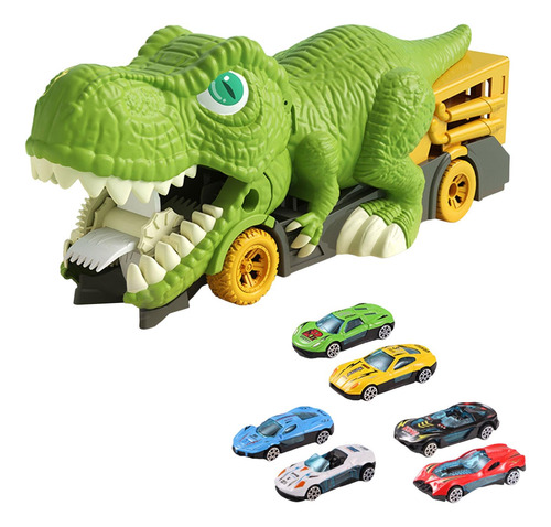 Coches Devoradores De Dinosaurios 6 Coches Pequeños