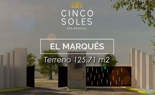 Se Vende Terreno En Cinco Soles 125.71 M2, Ciudad Maderas.-