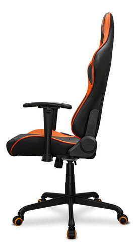 Silla Gaming Cougar Armor Elite Ergonómica Comodidad Color Negro/naranja Material Del Tapizado Negro/naranja