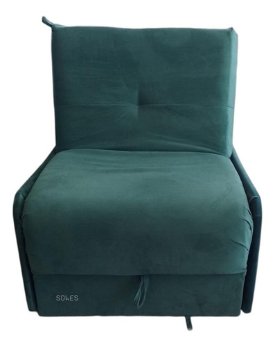 Sofa Cama 1 Plaza Tapizado Premium Pana + Envio