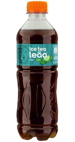 Chá Preto Ice Tea Limão Leão 450ml - Compre 4 Leve 6
