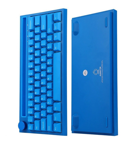 Imagen 7 de 10 de Teclado Mecánico Bluetooth Switch Pink Ajazz K620t V2 Blue