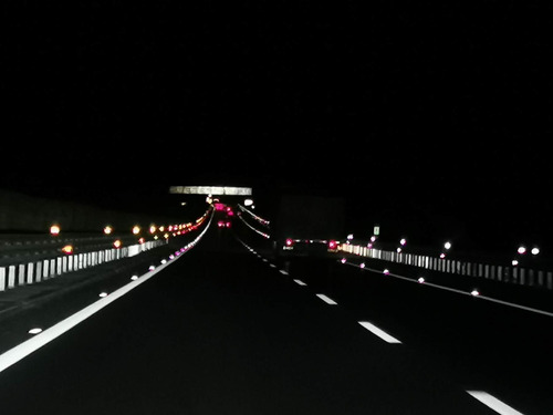 Reflectores De Carretera 12 Marcadores De Asfalto 10x10cm Mm