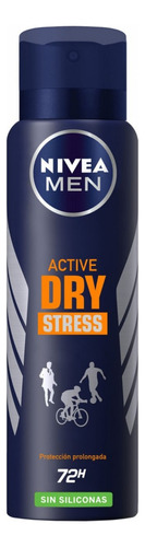 Nivea Deo X150ml Active Dry Stress