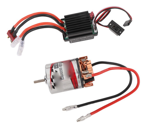Motor Rc Crawler Esc 540 De Acero Inoxidable Pulido A Prueba
