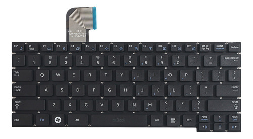 Teclado Para Samsung Nf210 X220 X130 Layout Us Cor Conforme Imagens Do Anúncio Idioma Português Brasil