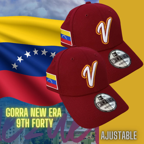 Gorra De Venezuela Clásico Mundial New Era Ajustable 