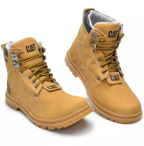 Bota Coturno Masculino E Feminino Cat Super Levinho Confort! - Desconto no  Preço