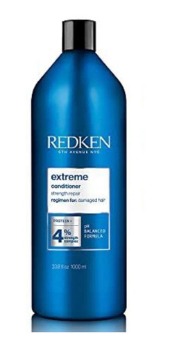 Imagen 3 de 3 de Paquete Extreme Redken Shampoo + Acondicionador 1 Lt