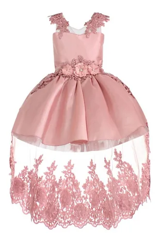 Vestido Graduacion Nina Rosa Pastel | MercadoLibre ?