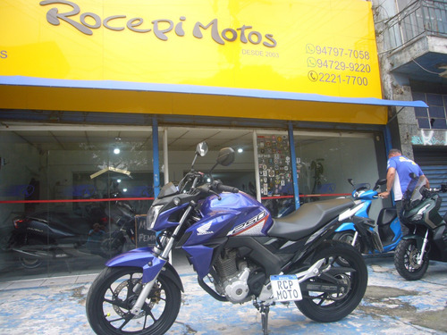 Honda Cb 250 F Cbs Azul Ano 2022 Troca,financia