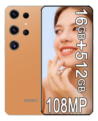 Smartphones S24 Celular Doble Sim 16gb Ram 512gb Rom Pantalla 7.3'' Batería 8000mah Cámara 108mp