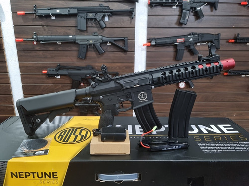 Imagem 6 de 10 de Airsoft Rifle Rossi M4 Ar15 Neptune 8 Sd Novas!