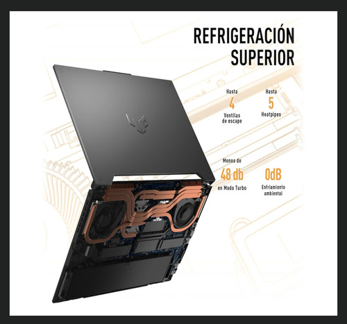 Asus Tuf F15 Gamer Negro (Usado)