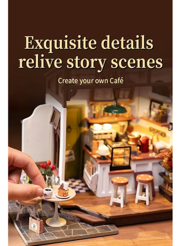 Nuevo Kit De Casa En Miniatura For Manualidades De Madera.