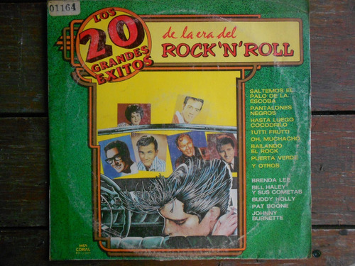 Los 20 Grandes Exitos De La Era Del Rock&roll Lp 8 Puntos