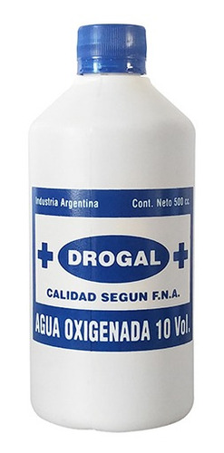 Drogal Agua Oxigenada 10v.x500 