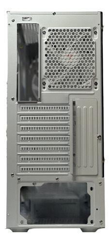 Gabinete Gamer Noxi Hika White X 4 Fan Rgb + Vidrio Templado