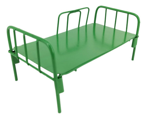 Modelo De Cama De Dormitorio De Soldado Simulado Verde Para