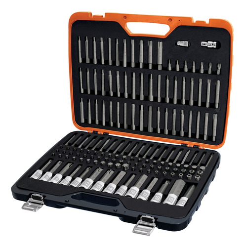 Juego Puntas Dados 150 Pz Torx Allen Bristol Ribe Truper