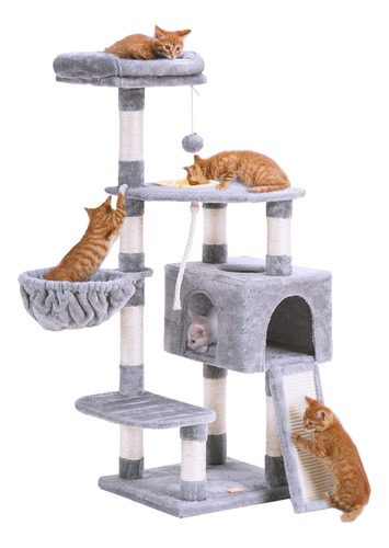 Torre De Gatos Heybly Multinivel Para Interiores