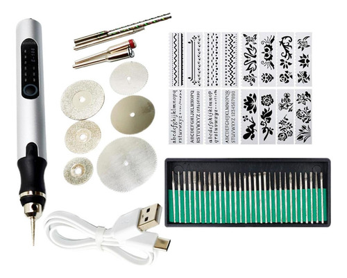 . Mini Bolígrafo De Grabado, Kit De Herramientas De