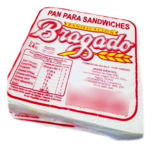 Pan De Miga Para Sandwiches Torta De Pan De Miga