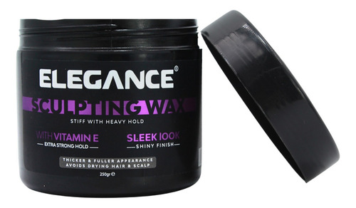 Cera Para Esculpir Cabello De Ultra Fijación Elegance 250g