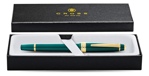 Canta Rollerball Cross Bailey Light - Glossy Green & Gold